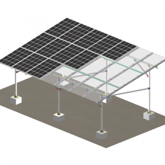 tettoia strutturale fotovoltaica impermeabile