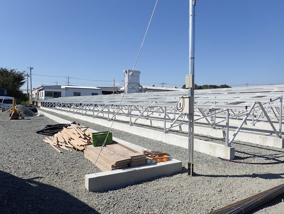 30 MW progetto del sistema di montaggio solare a terra in Fukui Giappone