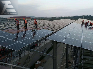 sistema di montaggio solare in acciaio