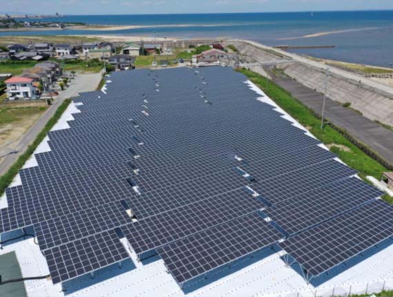 Double-sided potenza di generazione di moduli fotovoltaici installazione di pesanti sale-aree danneggiate