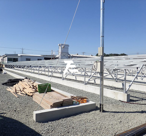 30 MW progetto del sistema di montaggio solare a terra in Fukui Giappone